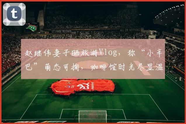 赵继伟妻子晒旅游Vlog，称“小辛巴”萌态可掬，咖啡馆时光尽显温馨